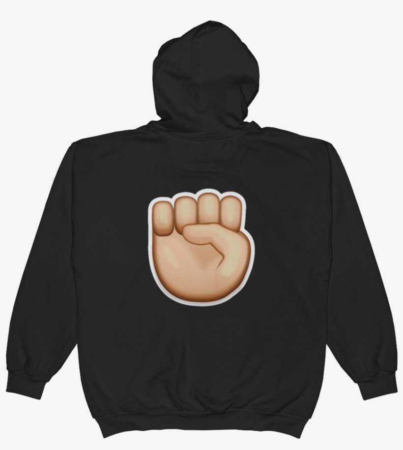 Emoji Zip Hoodie - Hoodie, transparent png download
