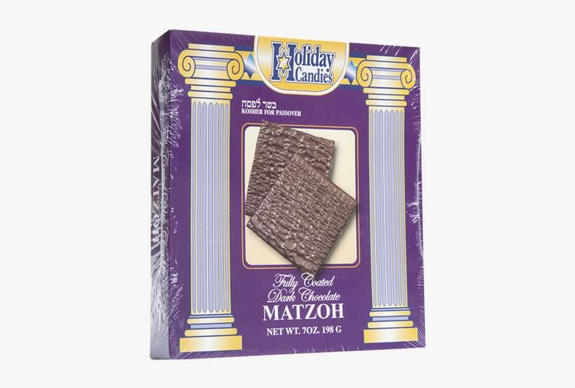 Holiday Candies Fully Coated Dark Chocolate Matzoh - Holiday Candies Dark Chocolate Covered Egg Matzo, transparent png download