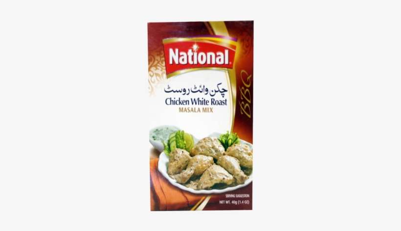 620514009070 2 - National Chicken White Roast Masala Mix 40 Grams (1.40, transparent png download