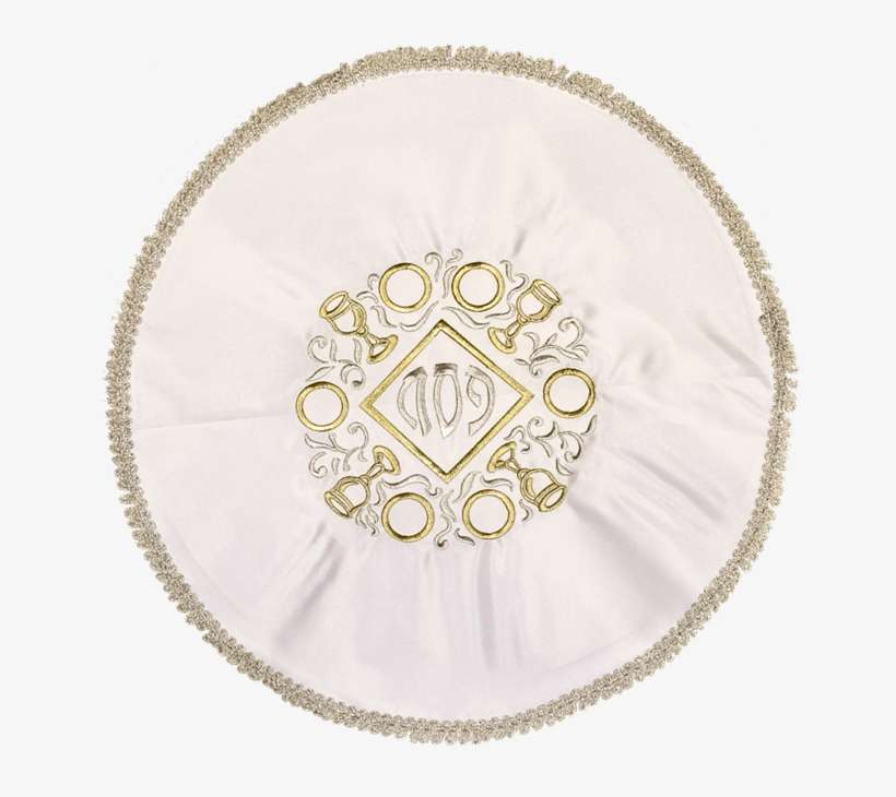 An Embroidered Passover Cover Loaded With Meaning - Circle, transparent png download