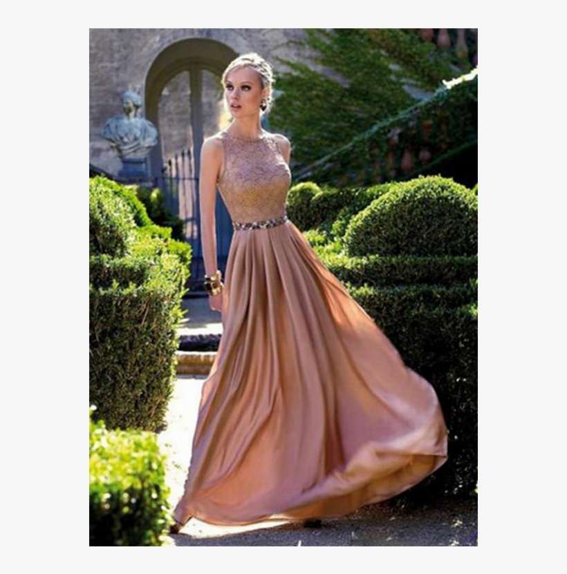 Round Prom Dresses, Coral Long Prom Dresses, Prom Dresses - Long Princess Prom Dress, transparent png download