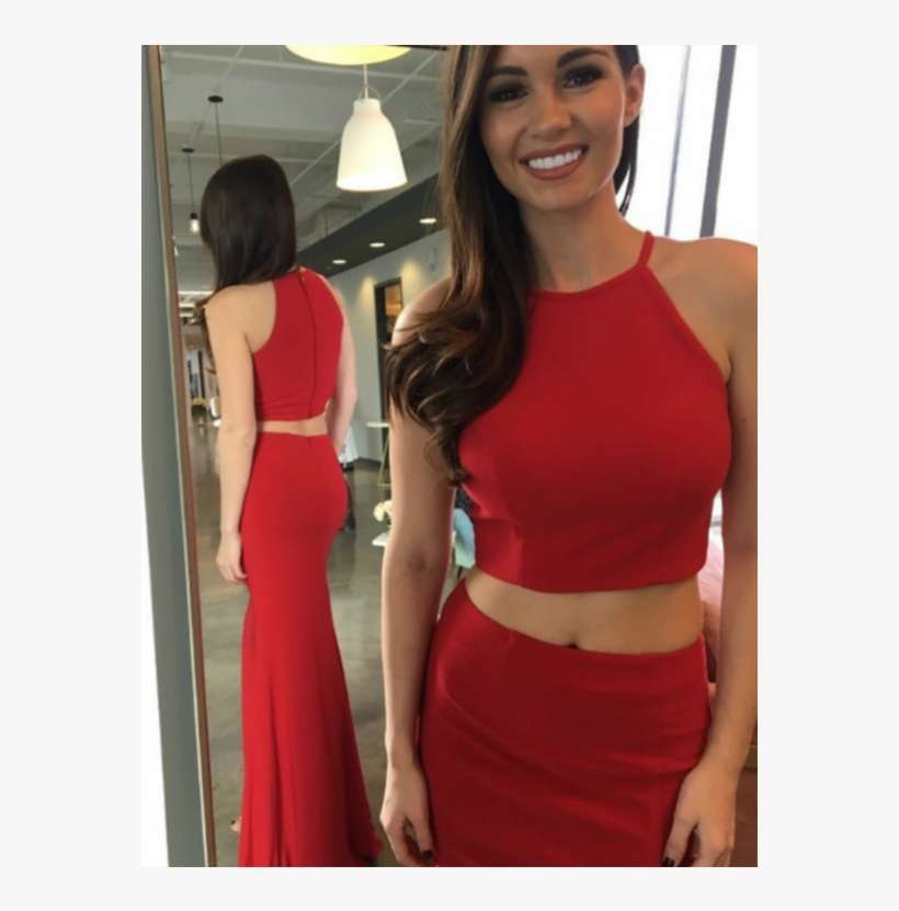Prom Dresses For Cheap, Two Pieces Prom Dresses, Prom - Dress, transparent png download
