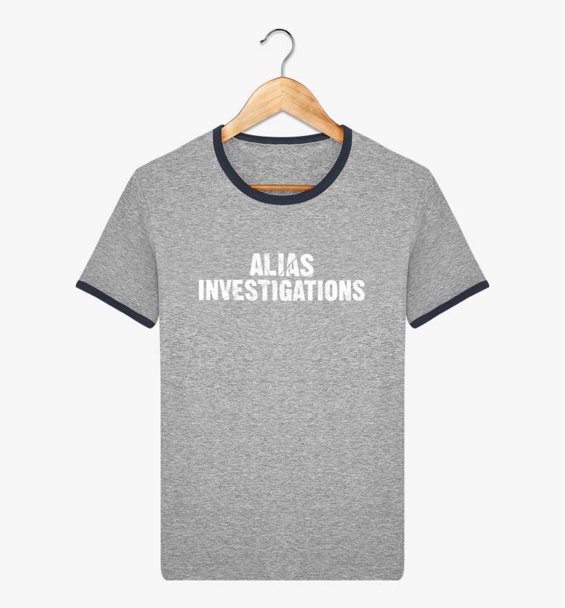 T-shirt Ringer Contrasté Homme Stanley Holds Alias - T-shirt, transparent png download