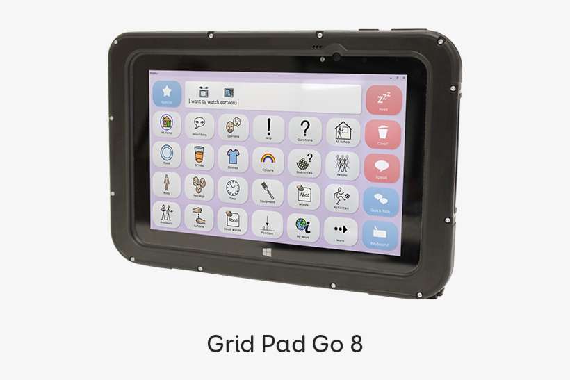 Grid Pad Go Tough Case Image - Tablet Computer, transparent png download