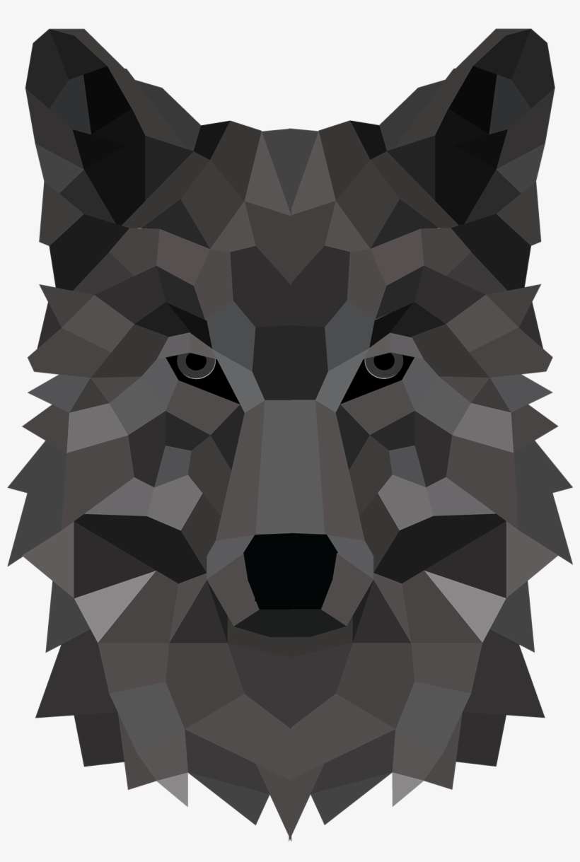 Blackwolfco - Black Wolf Head, transparent png download