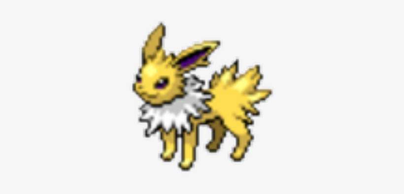 Jolteon Sprite Png - Jolteon Gen 5 Sprite, transparent png download