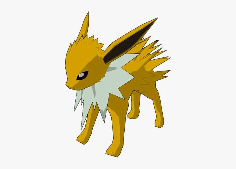 Jolteon - Cartoon, transparent png download