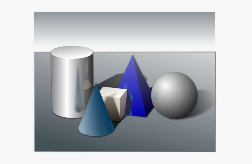 3 D Shapes Art, transparent png download
