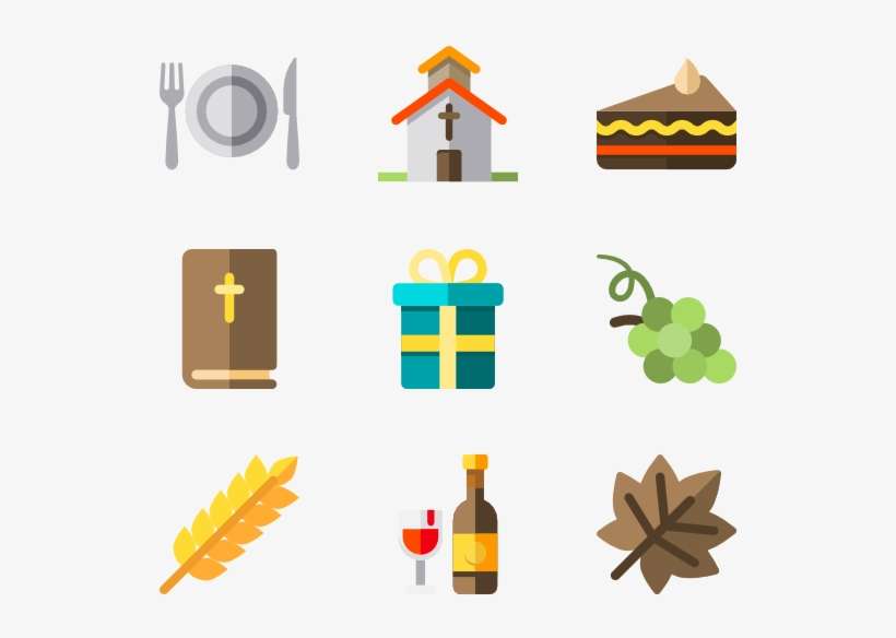 Thanksgiving - November Icons, transparent png download