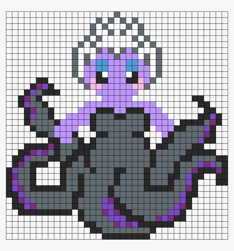 Ursula Perler Bead Pattern / Bead Sprite - Ursula Perler Bead Pattern, transparent png download