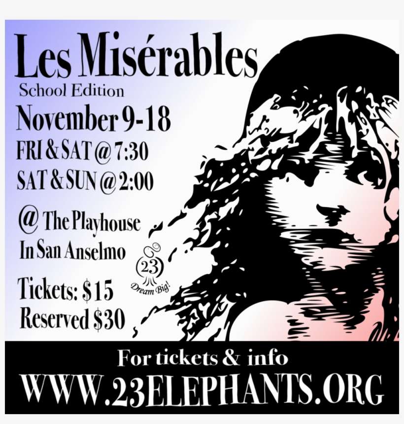 Les Mis Ronnie Ad - Les Misérables, transparent png download