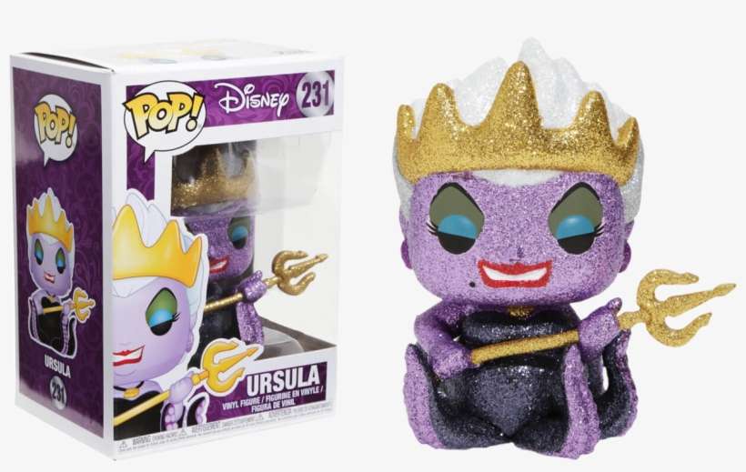 Ursula Glitter Diamond Collection 231 5008 - Funko Pop Ursula, transparent png download