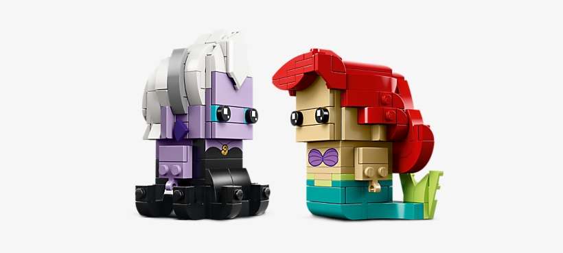 Ariel & Ursula - Ariel And Ursula Brickheadz, transparent png download
