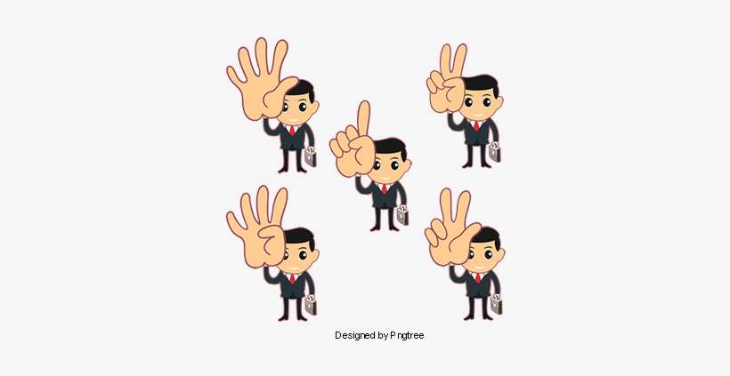 White Collar Business People Vector Material, Vector - Fashion, transparent png download