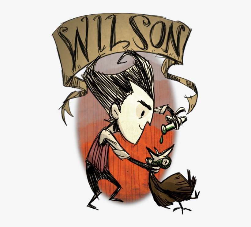 Bigwilson - Wilson From Don T Starve, transparent png download