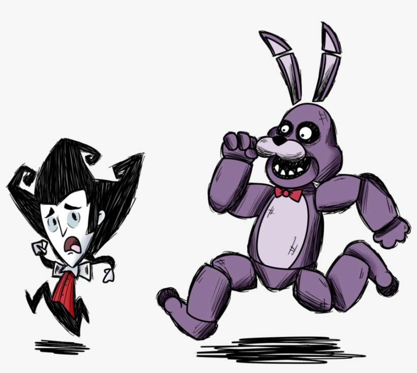 Don't Starve At Freddy's By Srpelo On Deviantart - Don T Starve At Freddy's, transparent png download