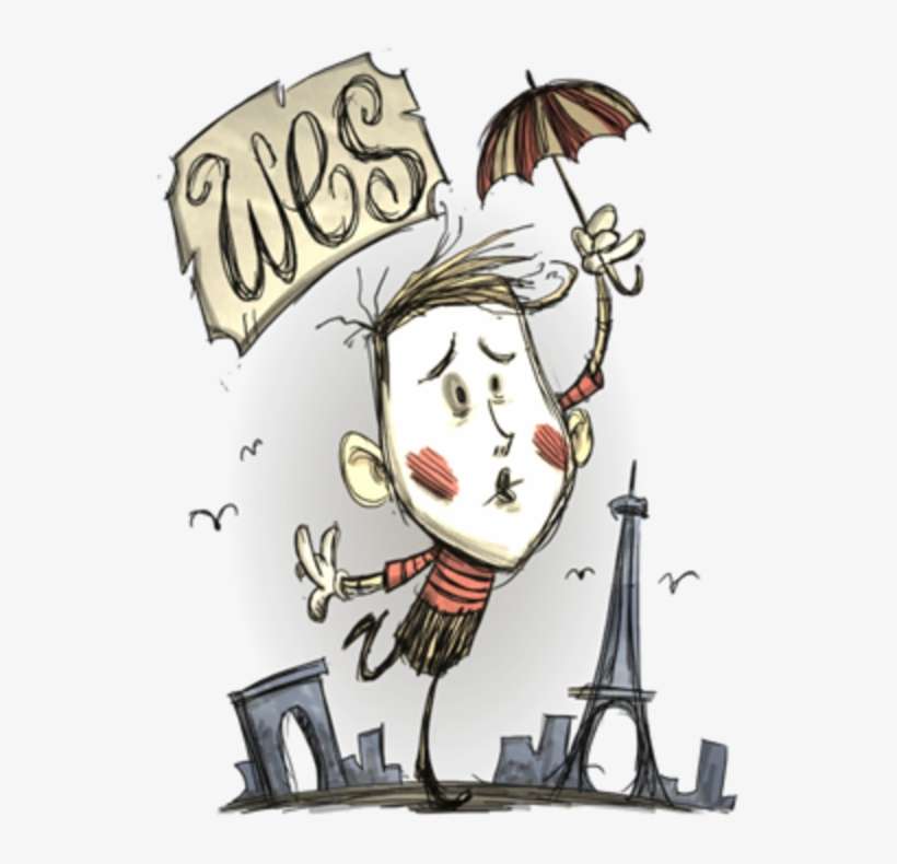 Wes From Don T Starve, transparent png download