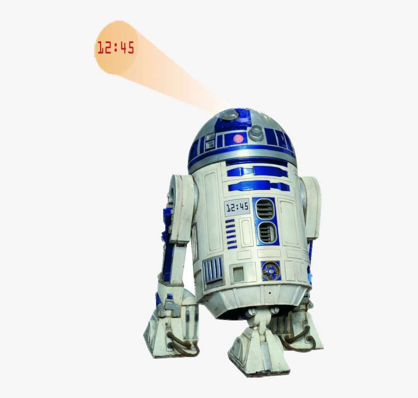 Star Wars R2d2 Projection Alarm Clock PNG Image Transparent PNG