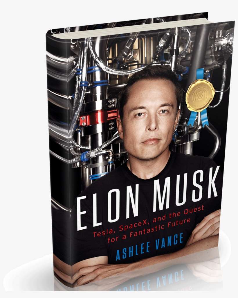 Elon Musk Tesla - Elon Musk Book, transparent png download