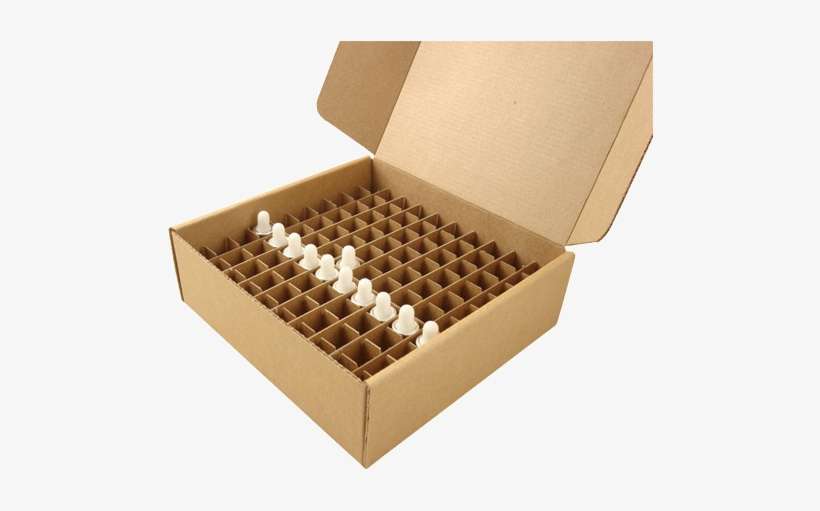 Cardboard Box Partitions - Cardboard Boxes With Sections, transparent png download