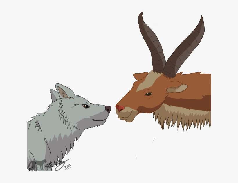 By Rakshaww On Deviantart - Princess Mononoke No Background, transparent png download