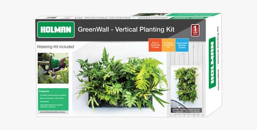 Holman Vertical Greenwall Garden Kit - Garden, transparent png download