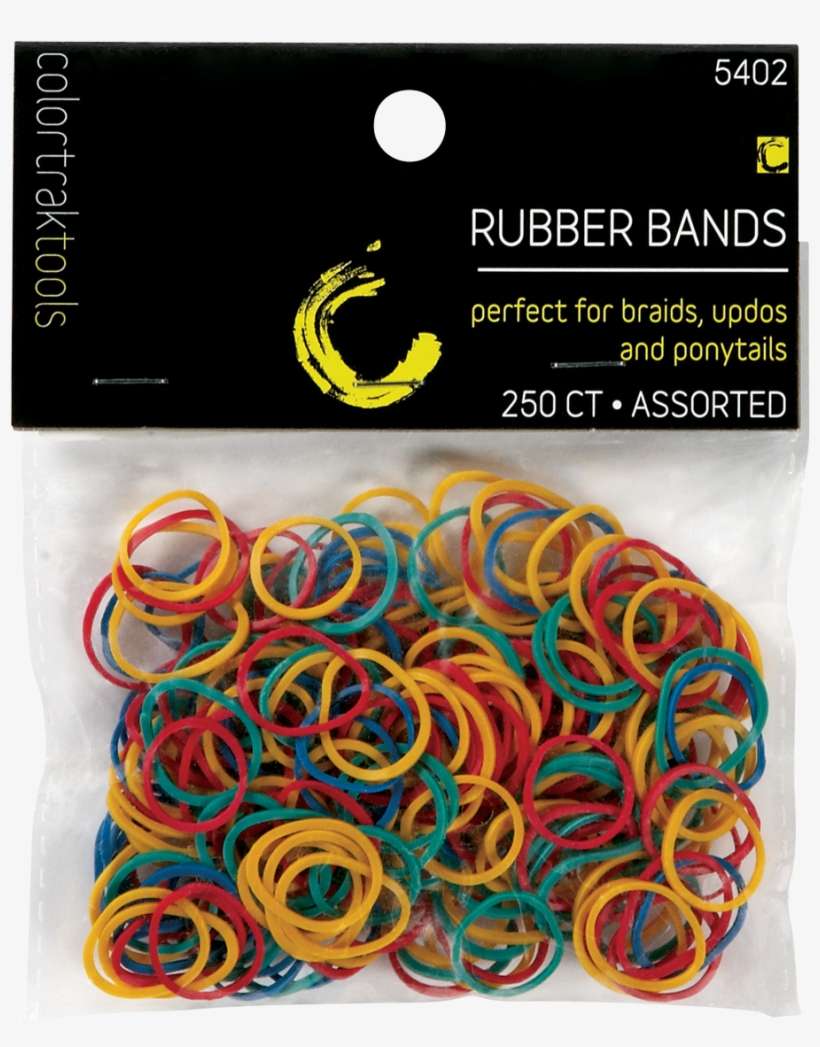 Colortrak Rubber Bands - Colortrak Tools 5403 Rubber Bands 250 Count Black, transparent png download
