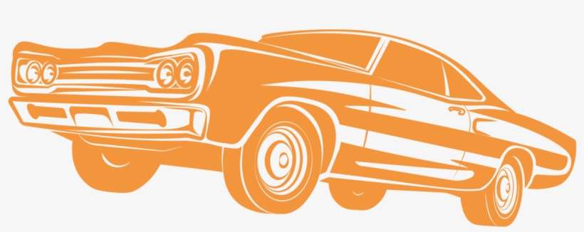 Aoh Car Show Orange Car - Car, transparent png download