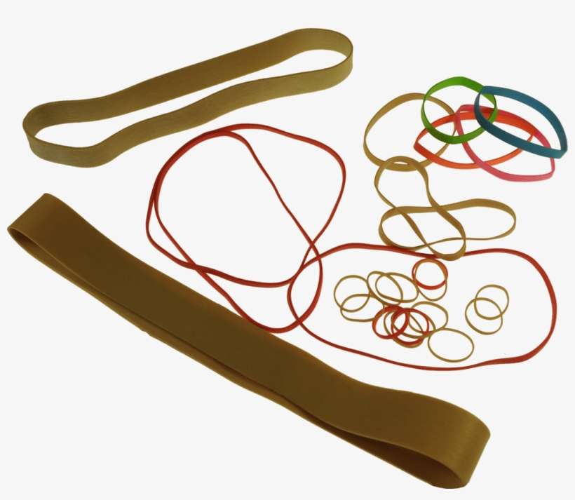 Commercial Rubber Bands - Rubber Band, transparent png download
