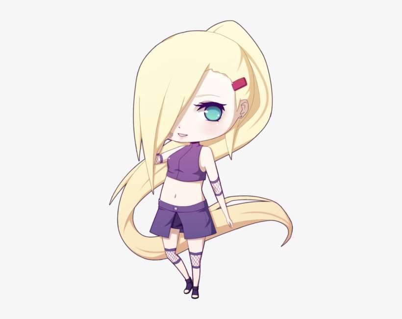 Pretty Chibi - Ino Chibi, transparent png download