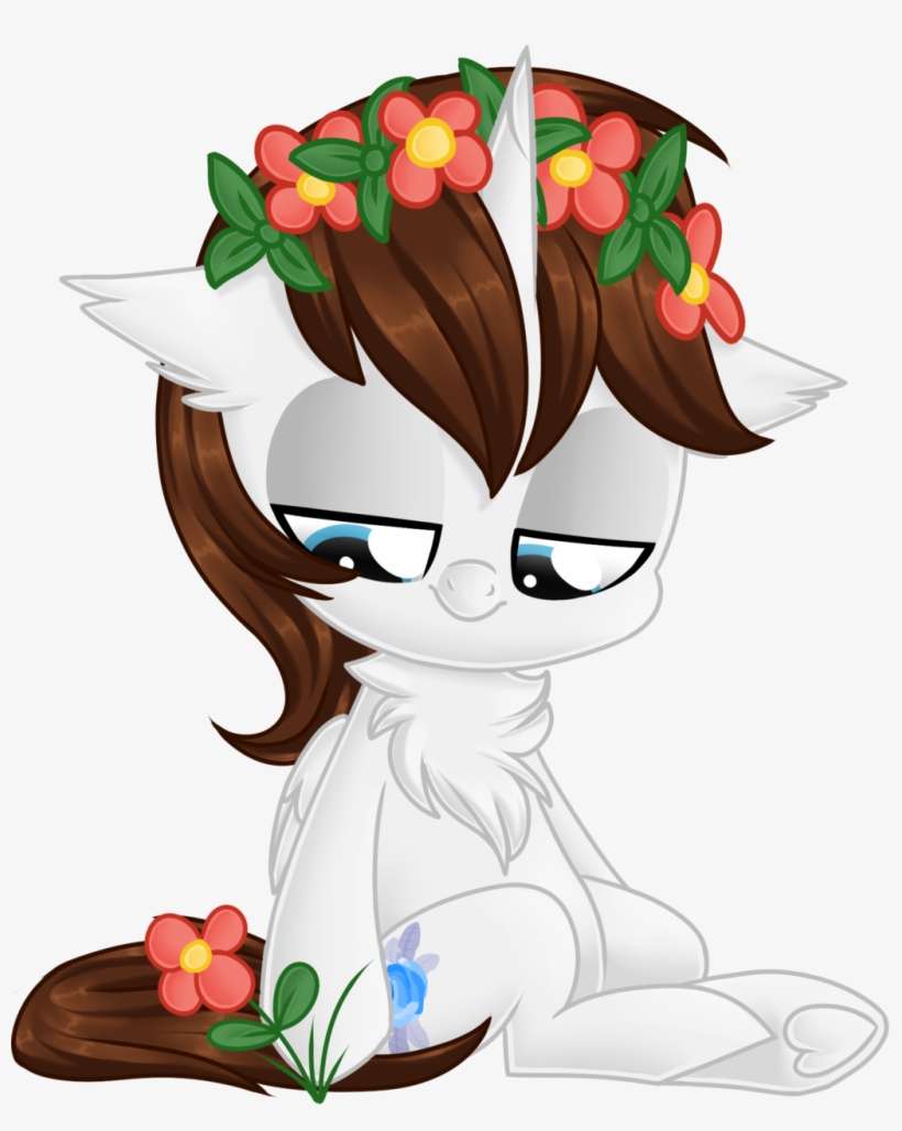 Drawn Wildflower Chibi - Chibi, transparent png download