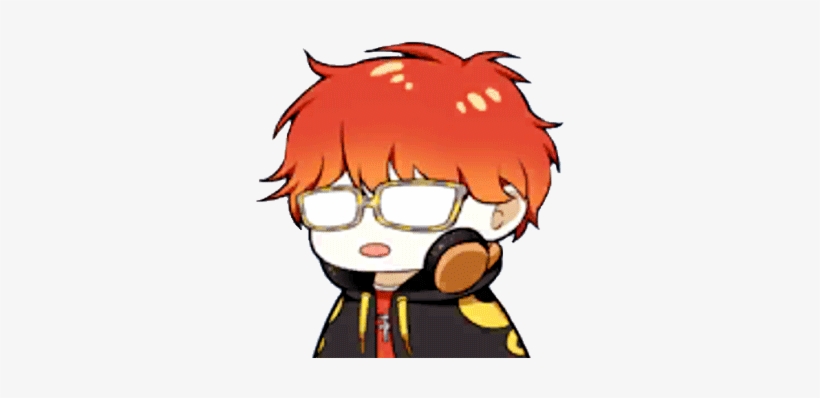 Saeyoung Emoji - Mystic Messenger Emoji Gifs, transparent png download