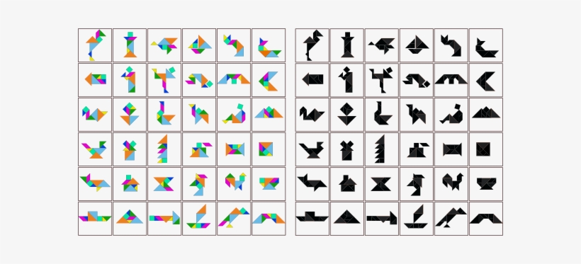 Download Tangram Puzzles And Silhouettes - Tangrams Puzzles Printable ...