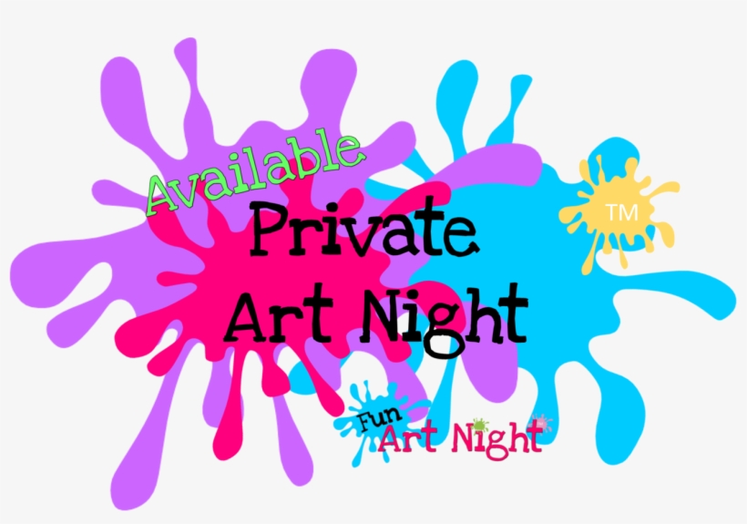 Book Your Private Art Night - Transparent Water Splat Clipart, transparent png download