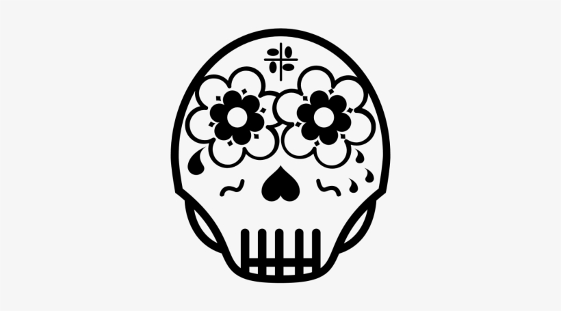 Headgear Line Art Transprent Png - Skull, transparent png download