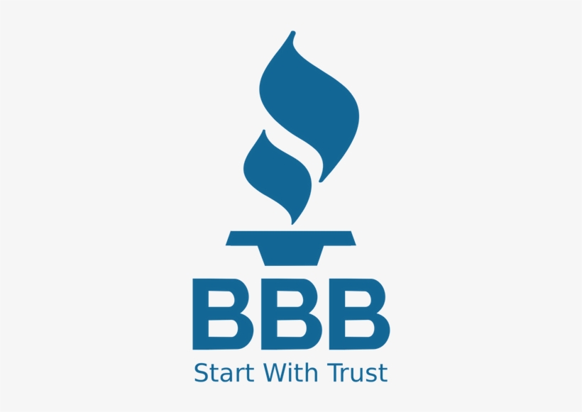 Feze Roofing And The Better Business Bureau - Bbb Start With Trust Logo, transparent png download