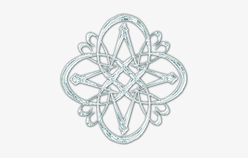 Silver Embellishment 3b - Digital Scrapbooking Embellishments, transparent png download