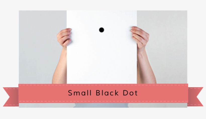 Small Black Dot - Child, transparent png download