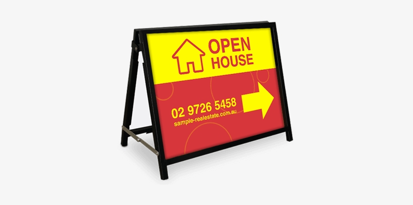 Real Estate A-frame - Real Estate, transparent png download