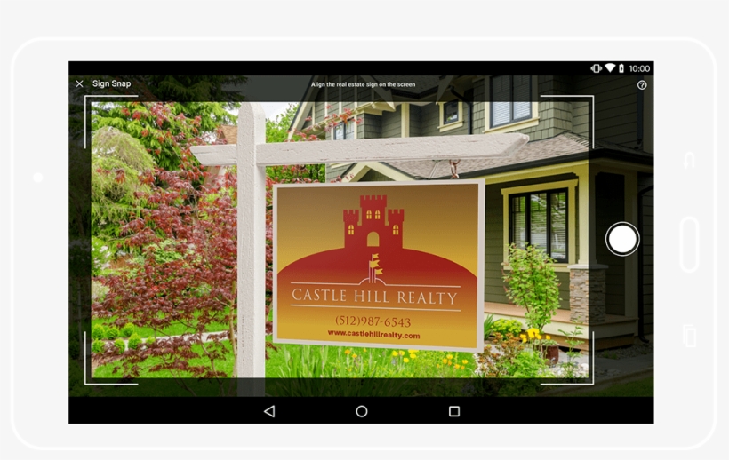Tablet Real Estate App - Real Estate, transparent png download