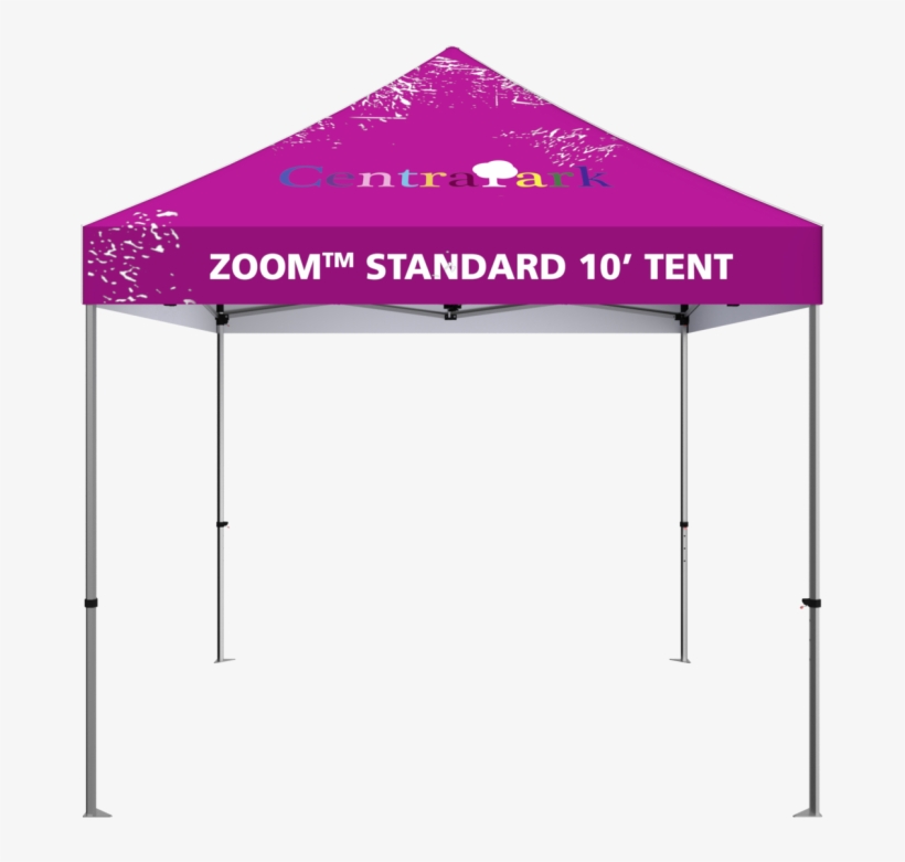Zoom Standard 10' Popup Tent - Tent, transparent png download