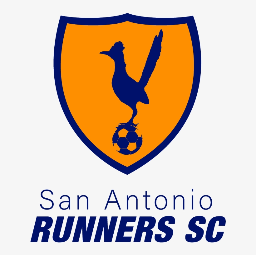 Runners Logo Blue,orange - San Antonio, transparent png download