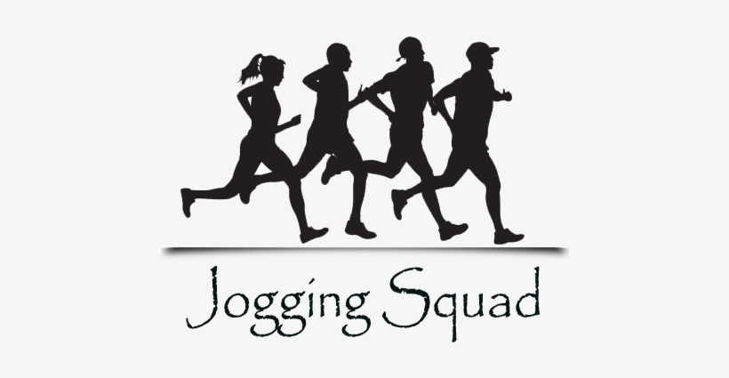Jog Squad - Silhouette, transparent png download