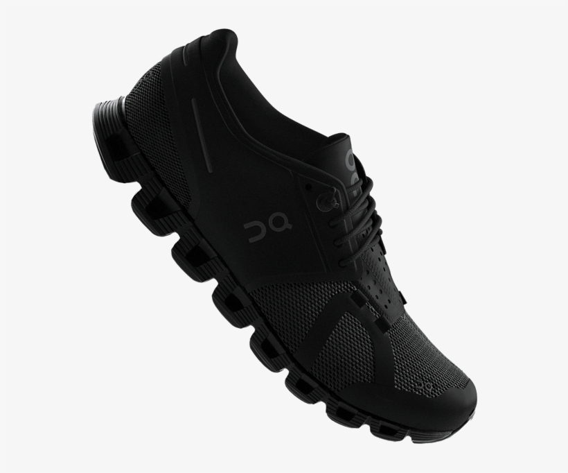 Cloud - All Black Womens Sneaker, transparent png download
