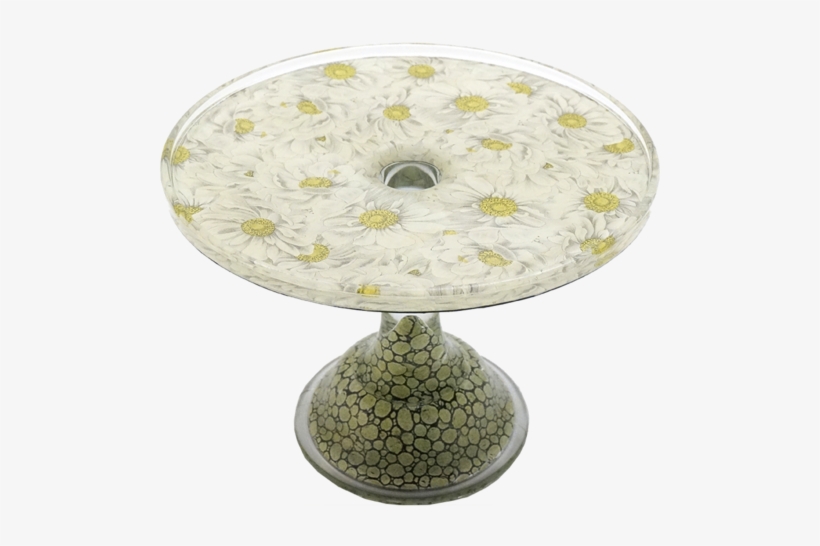 White Daisy - Cake Stands, transparent png download