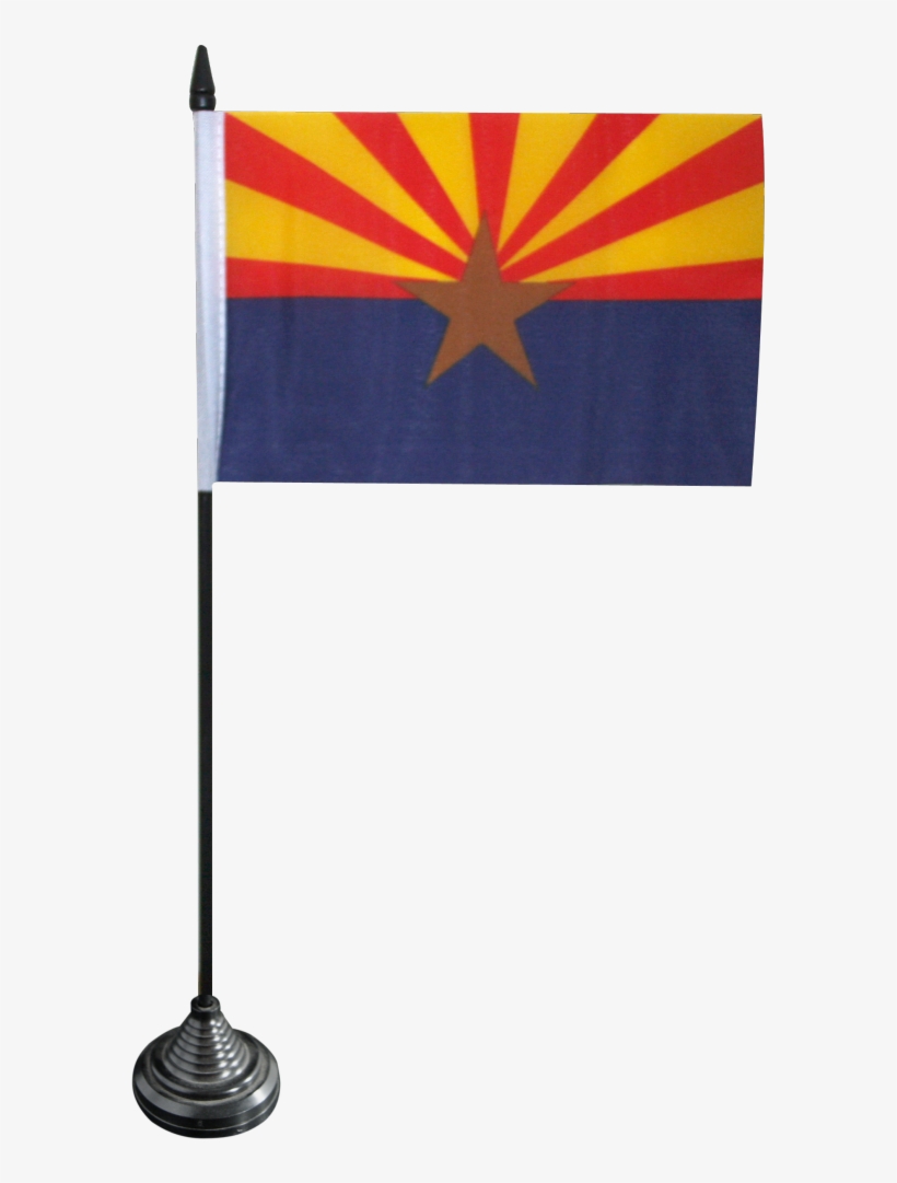 Usa Arizona Table Flag - United States Of America, transparent png download
