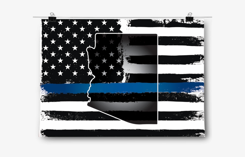 Thin Blue Line - Thin Blue Line Flag Nj, transparent png download