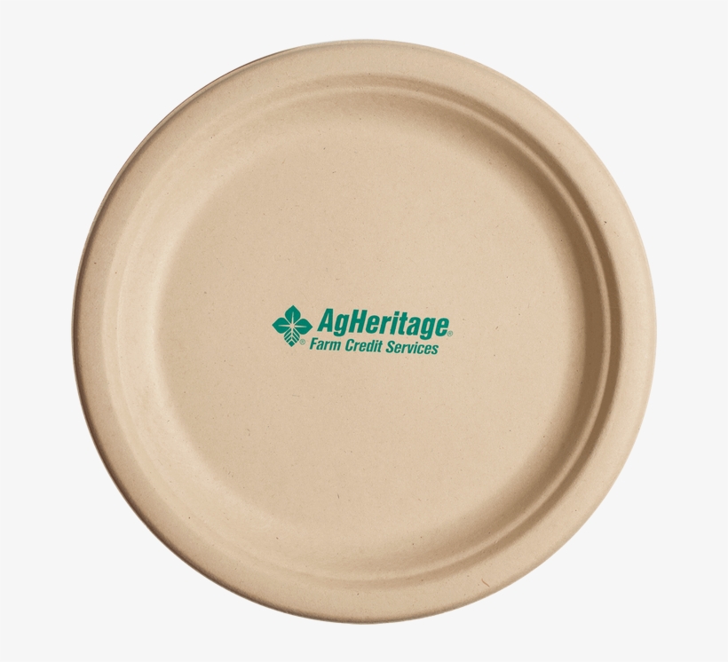 Paper Plate Png - Tk Custom 8.15" Kraft Compostable Paper Plate, Promotional, transparent png download