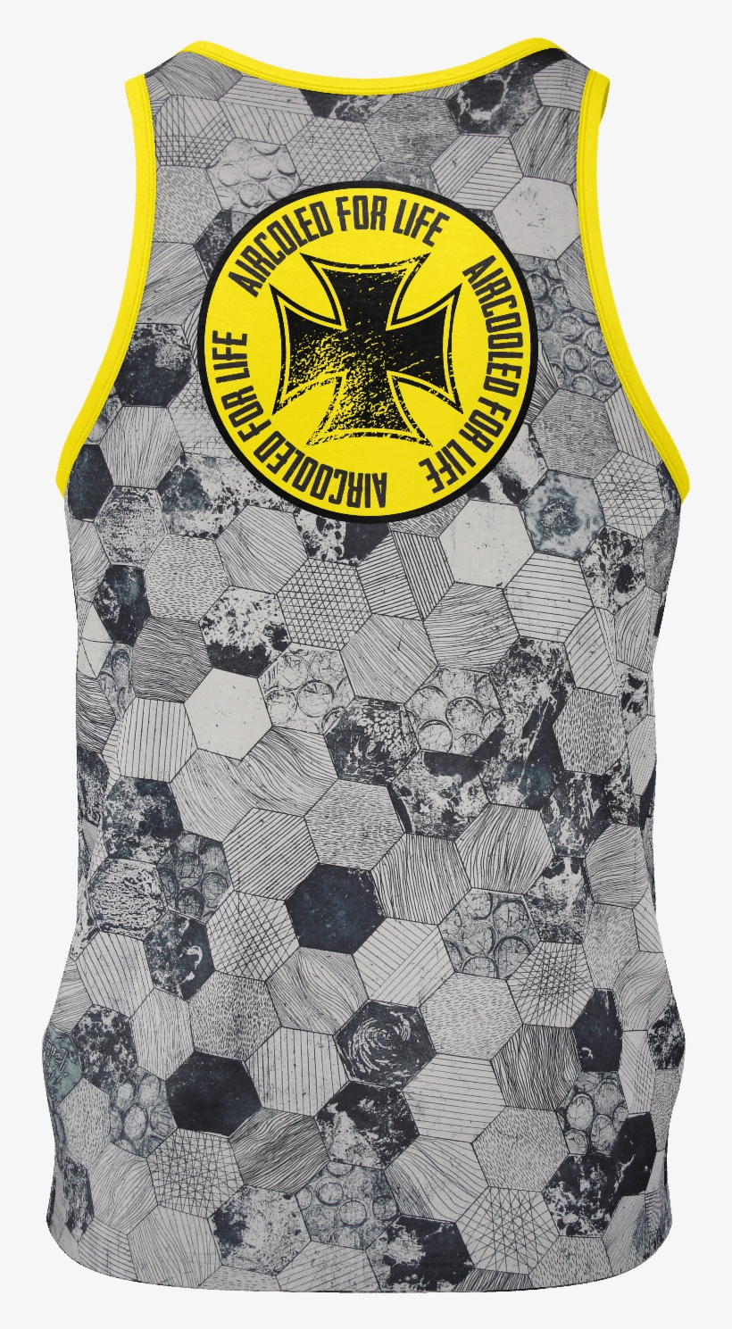 Aircooled For Life Iron Cross Men's Tank - Active Tank, transparent png download