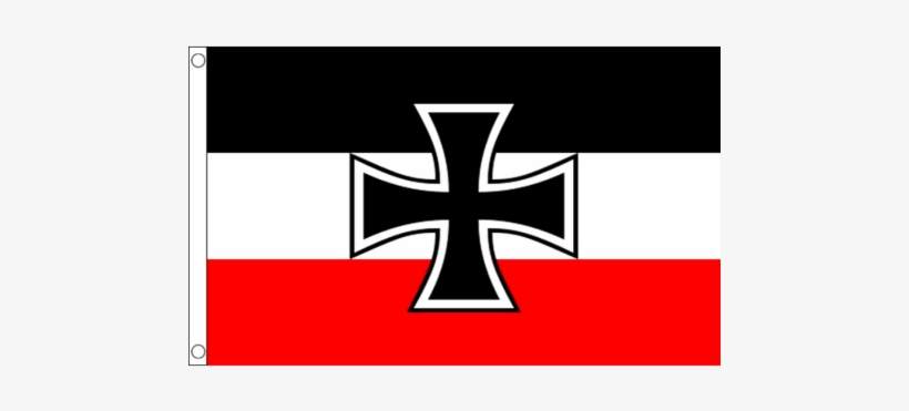 Reichskriegsflagge, Iron Cross - German Flag Ww1, transparent png download